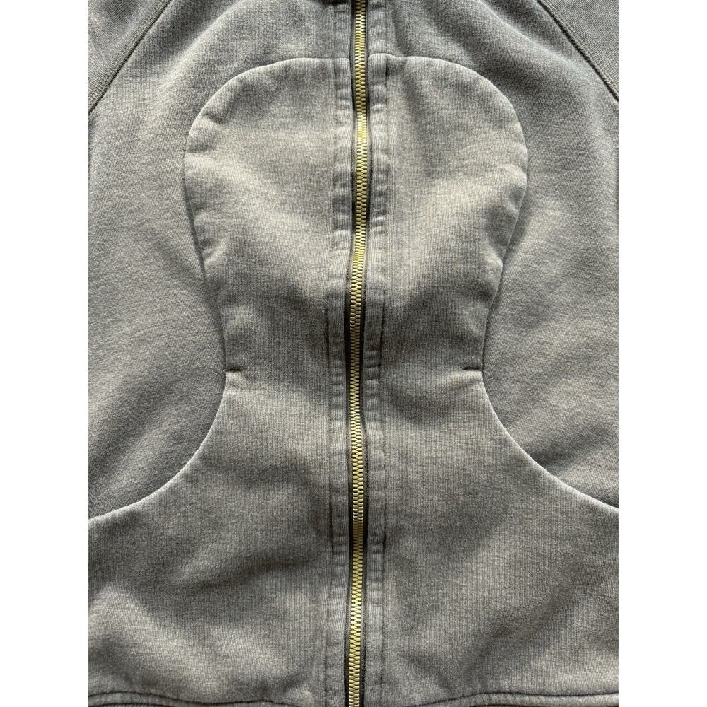 Lululemon Scuba Hoodie Womens 6 Brown Full Zip Sweatshirt Athleisure Athletic - Picture 2 of 7